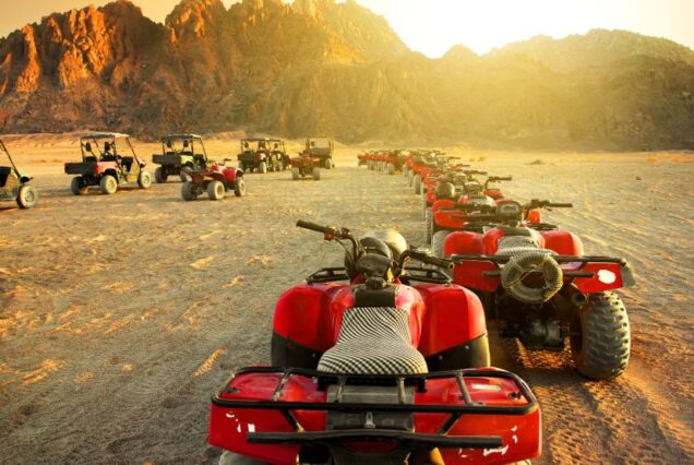 Sunset Desert Safari Trip by Quad Bike